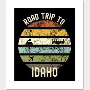 Road Trip To Idaho, Family Trip To Idaho, Holiday Trip to Idaho, Family Reunion in Idaho, Holidays in Idaho, Vacation in Idaho Posters and Art